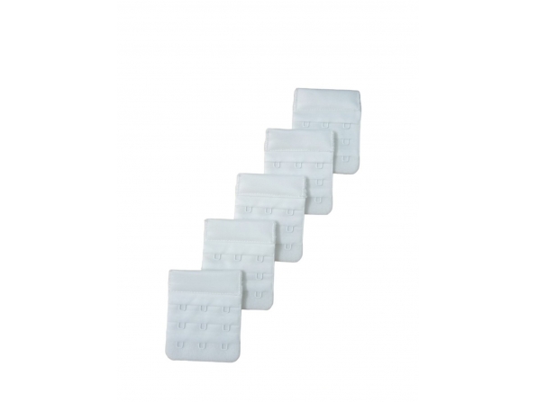 MIẾNG NỐI ÁO CÀI 3 - BLOCK 5 CÁI -  MÀU TRẮNG